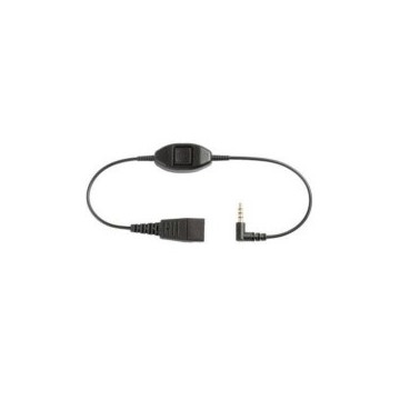 MOBILITY ADAPTER (JABRA LINK HOOK- QUICK DISCONNECT TO 3.5 MM ADAPTER FOR IPHONES AND BLACKBERRY MODELS) (8800-00-87)